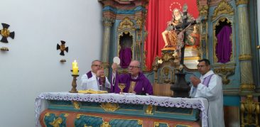 Celebração do Setenário das Dores de Maria reúne muitos devotos no Santuário Basílica da Padroeira de Minas