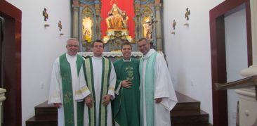 Santuário Basílica da Padroeira de Minas recebe sacerdote da Nunciatura Apostólica