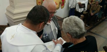 Casal de peregrinos celebram 54 anos de casamento no Santuário da Padroeira de Minas