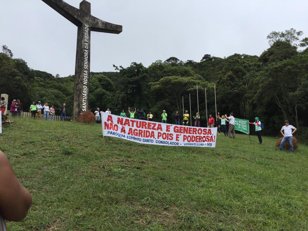 Mobilização em defesa da Serra da Piedade