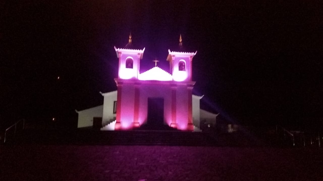 Outubro Rosa: Ermida da Padroeira de Minas Gerais – Basílica da Piedade recebe iluminação especial