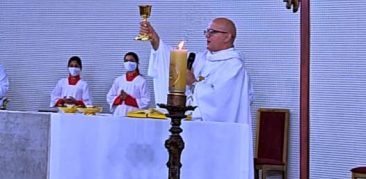 Virada Vocacional: padre Márcio Paiva preside Celebração Eucarística no Santuário da Padroeira de Minas