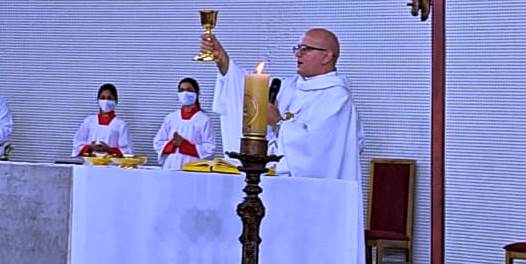 Virada Vocacional: padre Márcio Paiva preside Celebração Eucarística no Santuário da Padroeira de Minas