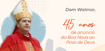 Ação de graças pelos 45 anos de sacerdócio dom Walmor