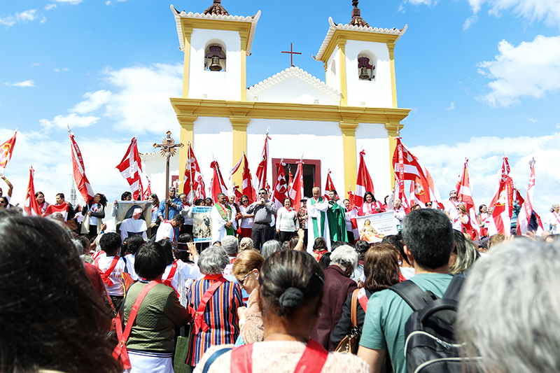 [Galeria de fotos] Santuário da Padroeira de Minas Gerais recebe peregrinos do Apostolado da Oração