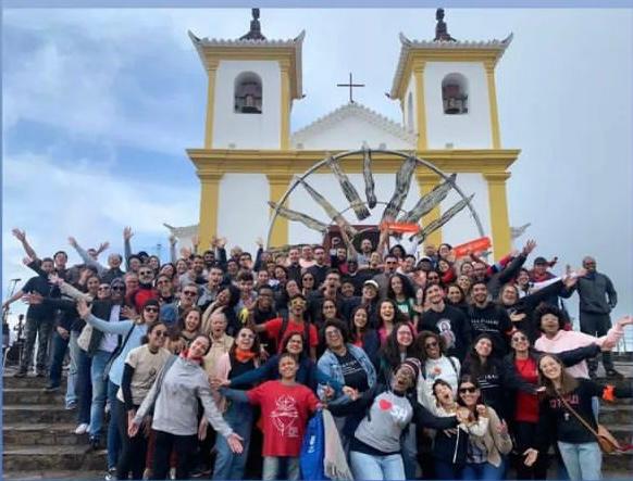 [Faça download de sua foto] Fé e alegria na Peregrinação da Juventude ao Santuário da Mãe Piedade