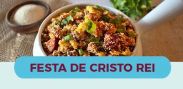 Venha celebrar o Tríduo e Festa de Cristo Rei: 20 a 23 de novembro