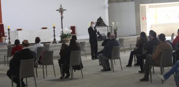 Padres da Arquidiocese de BH e seus familiares vivenciam manhã de oração e partilha na Catedral Cristo Rei