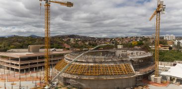 Tenda da Paz: nova concretagem no início de novembro