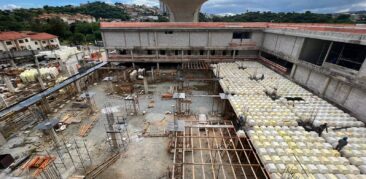 Catedral Cristo Rei: obras em setores importantes avançam