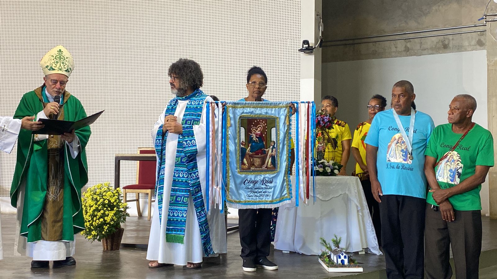 Missa na Catedral Cristo Rei marca a instalação da Capelania dos Reinados Negros na Arquidiocese de Belo Horizonte