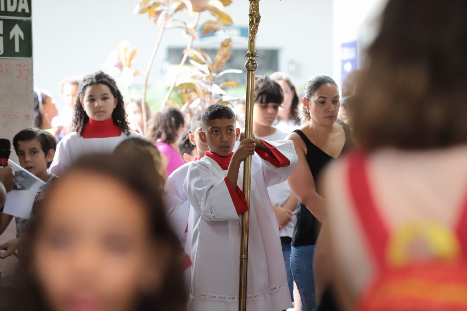 [Galeria de fotos] Especial Via-Sacra para crianças na Catedral Cristo Rei