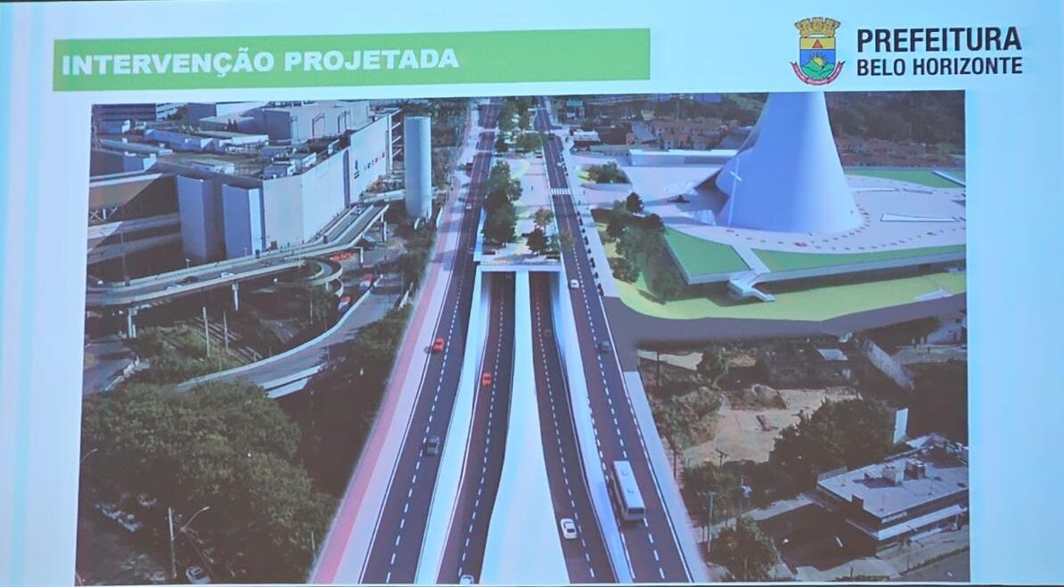 Nova trincheira na Av. Cristiano Machado é apresentada pela Prefeitura de Belo Horizonte