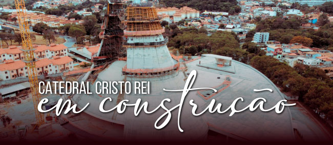 Catedral Cristo Rei em Consutrução