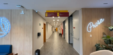 Catedral Cristo Rei em movimento