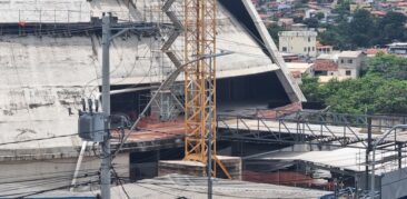 Catedral Cristo Rei: a passarela que permitirá a inauguração do templo