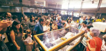 Catedral Cristo Rei acolhe peregrinação das relíquias de São Vicente de Paulo