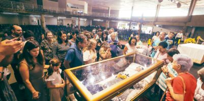 Catedral Cristo Rei acolhe peregrinação das relíquias de São Vicente de Paulo