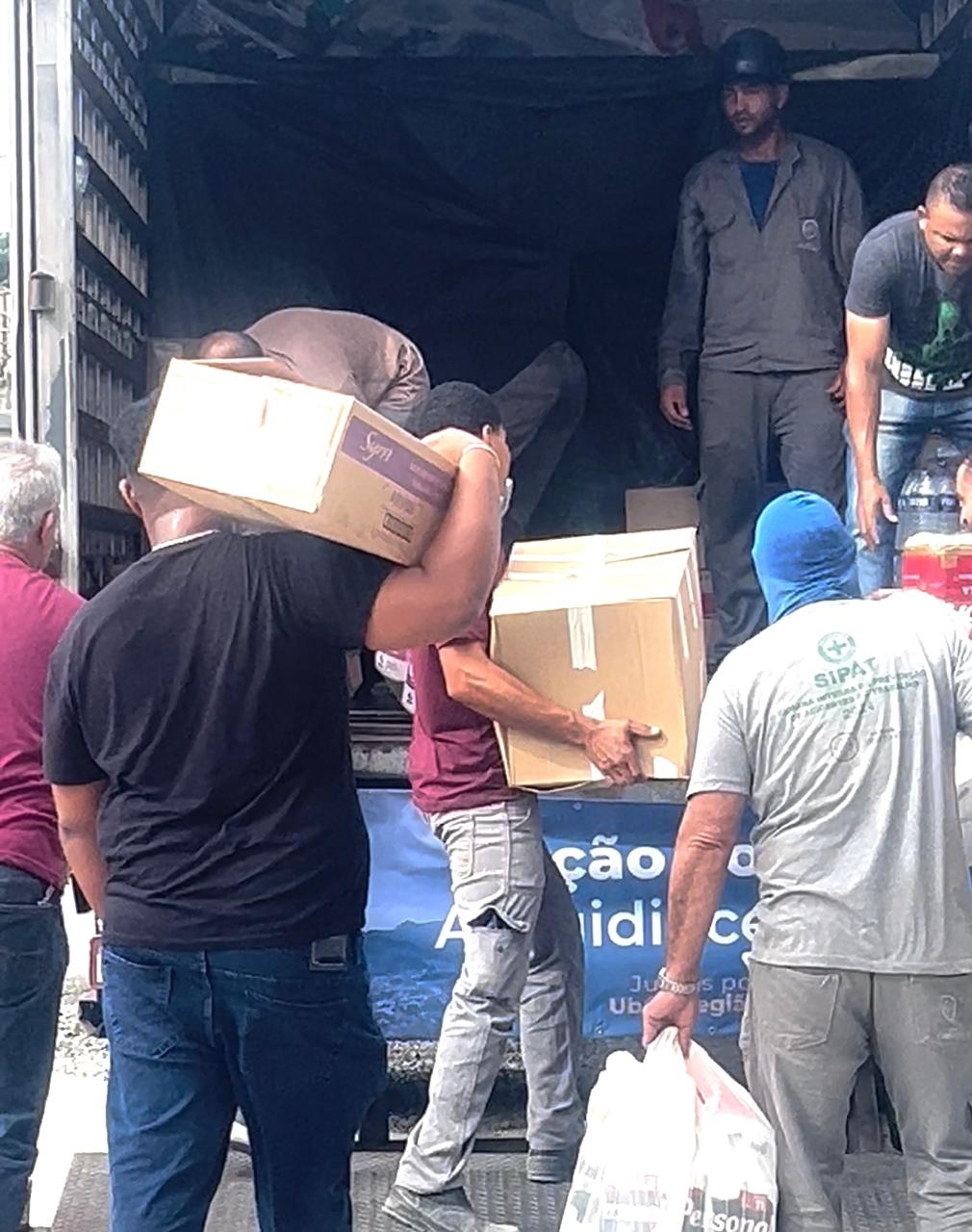 Catedral Cristo Rei: novo caminhão de doações chega hoje a Ubá