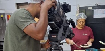 Matéria da TV Alterosa destaca a produção do Bolo Emaús