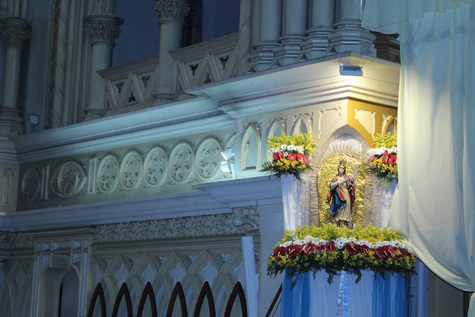 Veja as fotos da celebração do primeiro dia da Novena da Festa da Padroeira