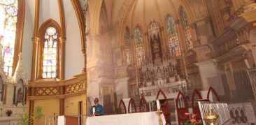 Igreja da Boa Viagem ganha painel com foto do altar para ocultar obras – Jornal O Estado de Minas