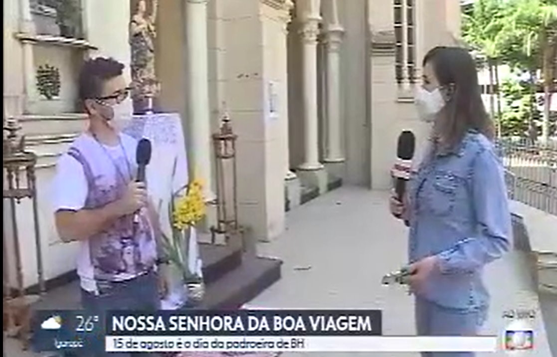 TV Globo Minas repercute a 32ª Caminhada com Maria