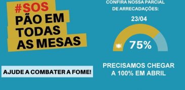 SOS PÃO – AJUDE-NOS A CONSEGUIR 1.000 CESTAS BÁSICAS EM ABRIL – Saiba como contribuir