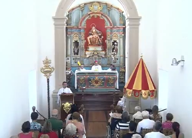 Dom Walmor preside Missa e o segundo encontro da Novena Jubilar de Nossa Senhora da Piedade