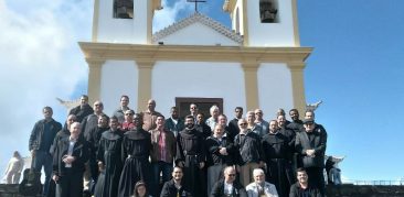 Religiosos agostinianos peregrinam ao Santuário Basílica da Piedade