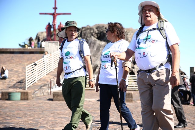 Peregrinos celebram Nossa Senhora da Piedade em romaria do Crer