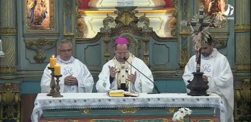 Início do ano novo: dom Walmor celebra no Santuário Basílica da Padroeira de Minas