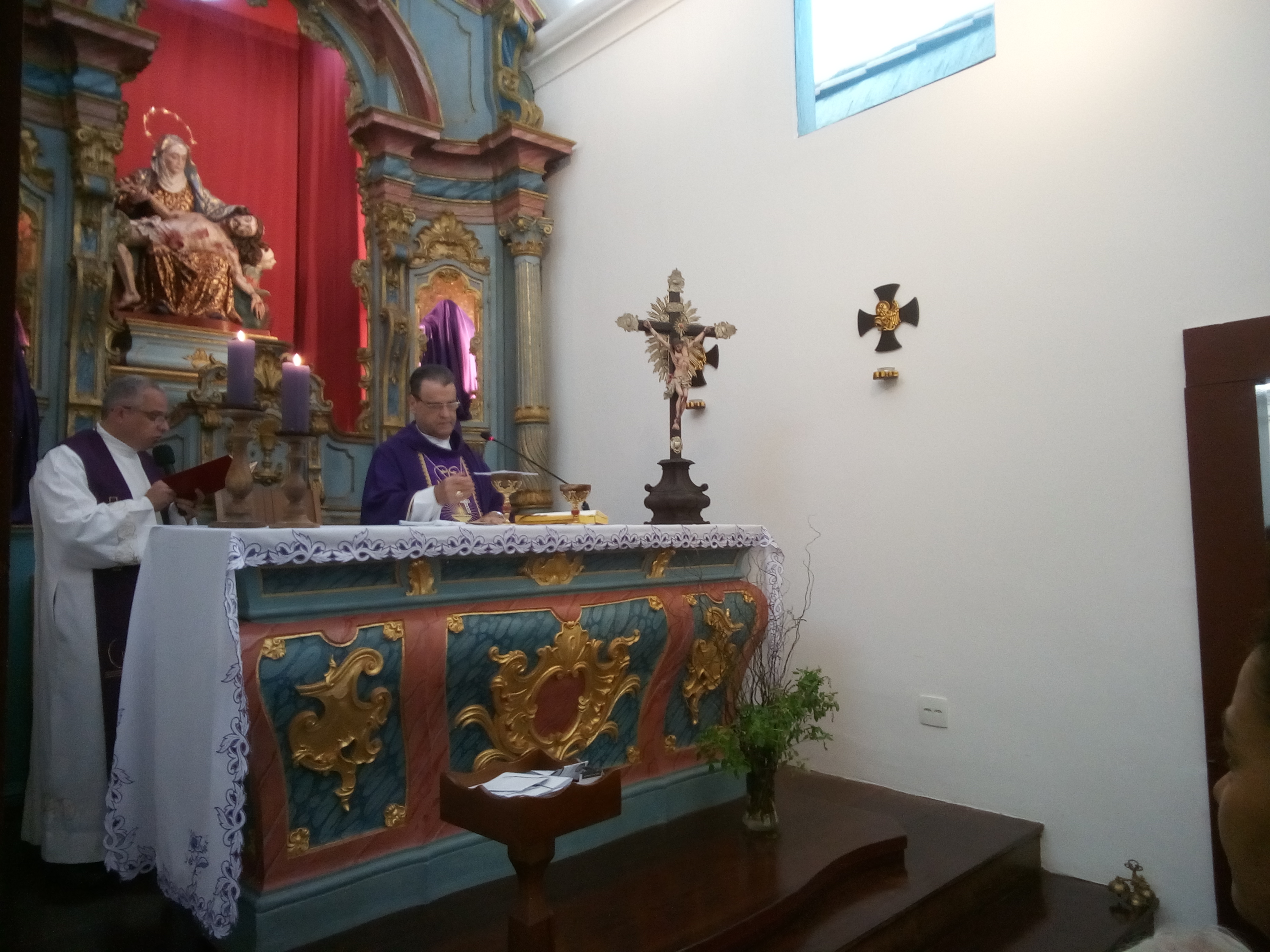 Dom Otacilio preside Celebração no Santuário Basílica Nossa Senhora da Piedade