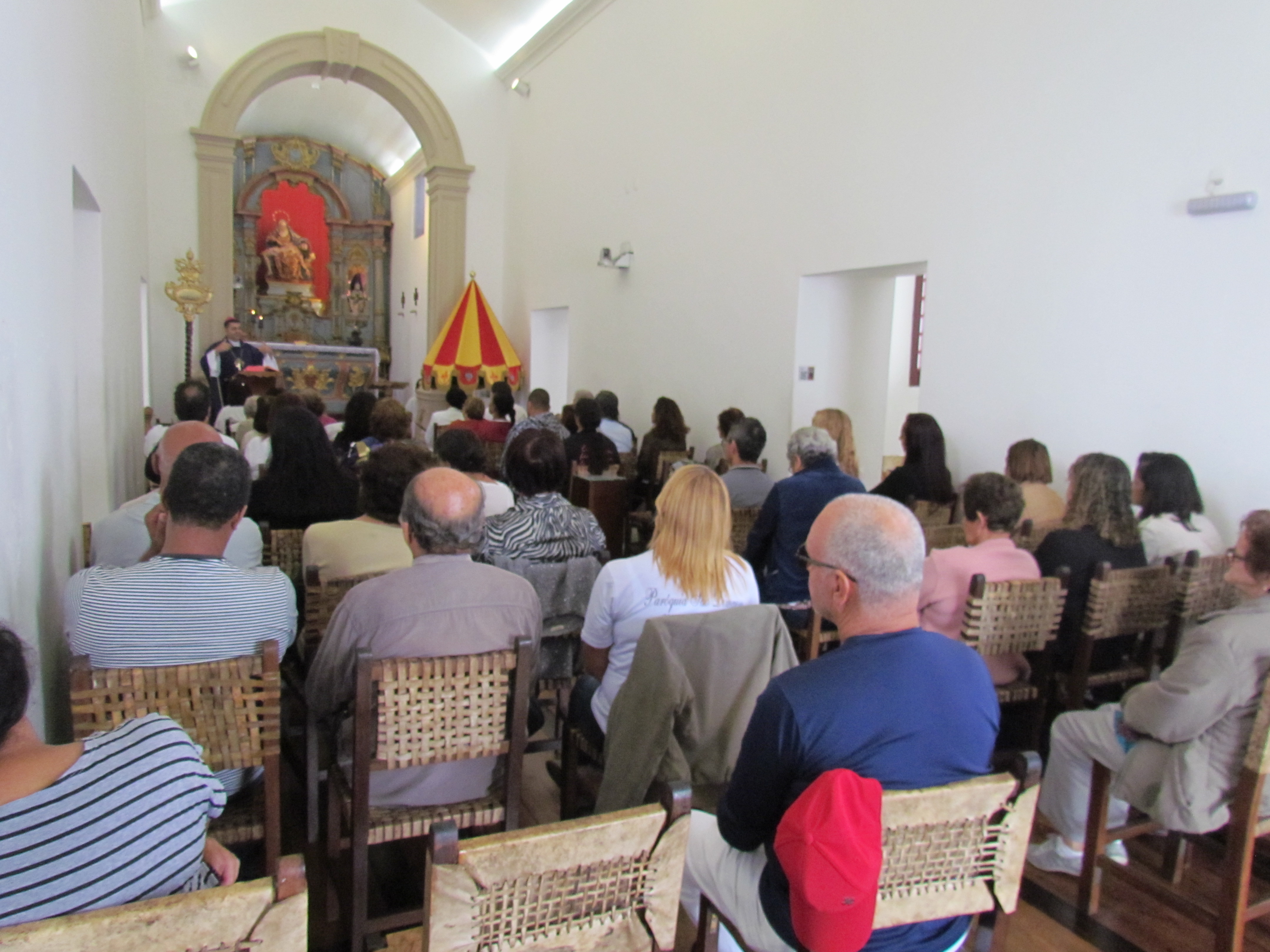 Dom Edson preside Missa no Santuário da Padroeira de Minas