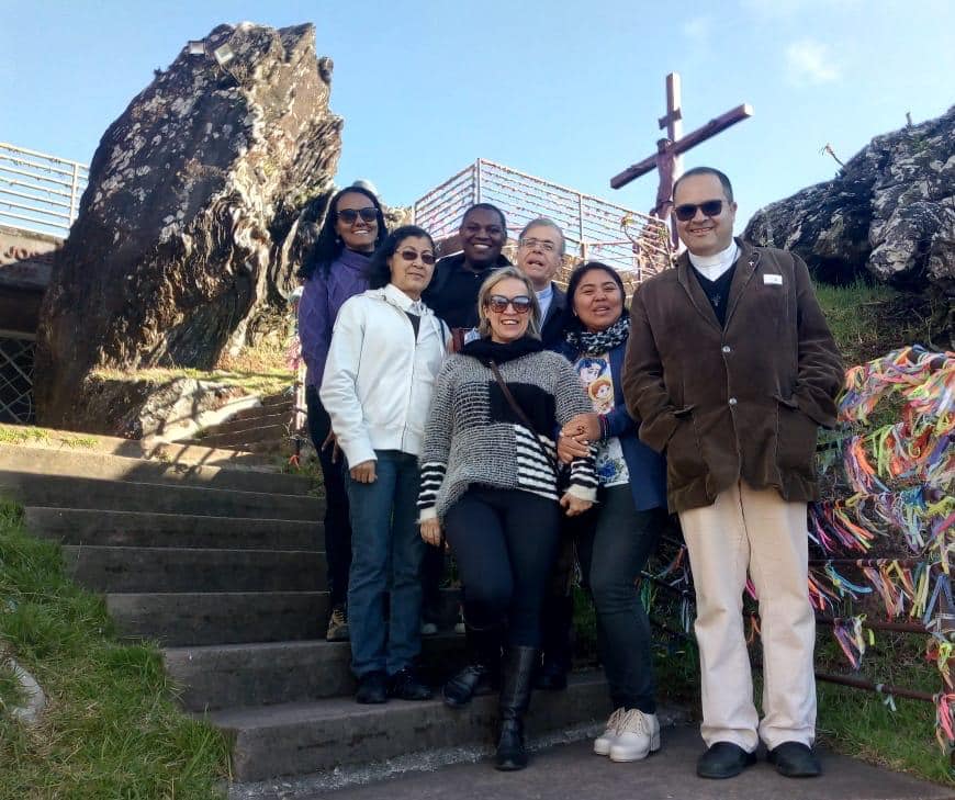 Coordenadores da Pastoral da Educação da Arquidiocese de BH realizam peregrinação ao Santuário Basílica Nossa Senhora da Piedade