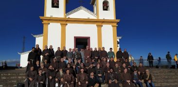 Peregrinação dos Franciscanos Capuchinhos de Minas Gerais no Santuário da Padroeira de Minas