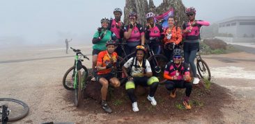 Fé: Mais de 250 jovens pedalam até o Santuário Basílica Nossa Senhora da Piedade