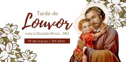 Tarde de Louvor celebra o Dia de São José no Santuário da Padroeira de Minas Gerais – 19 de março