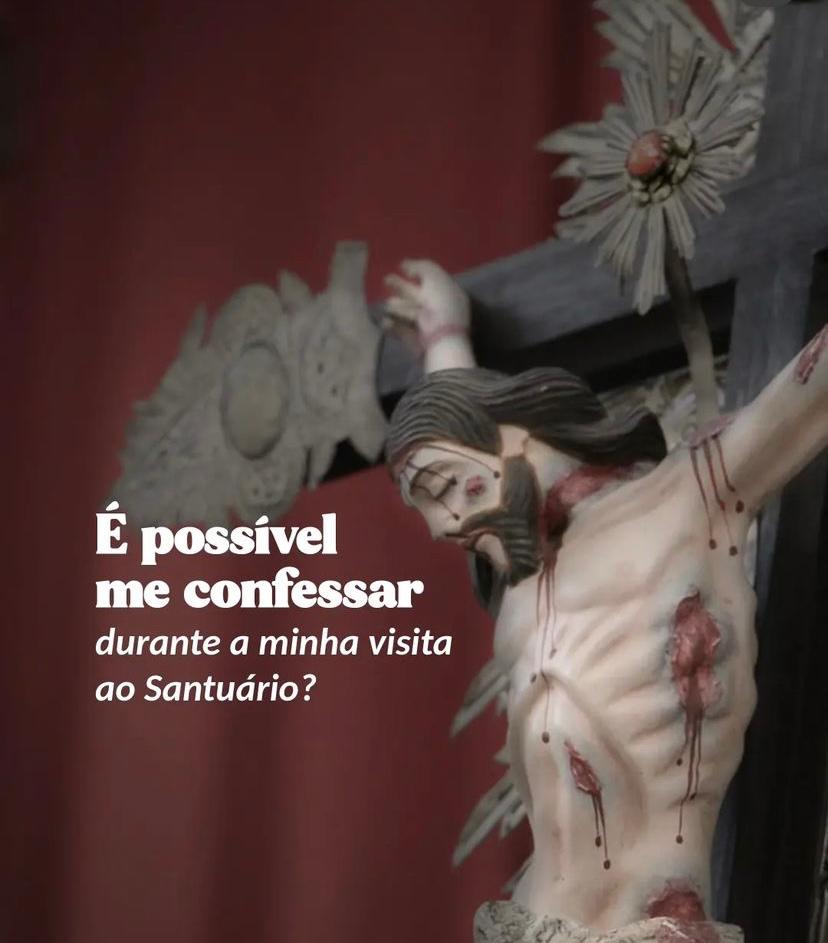 Confissão no Santuário da Mãe Piedade