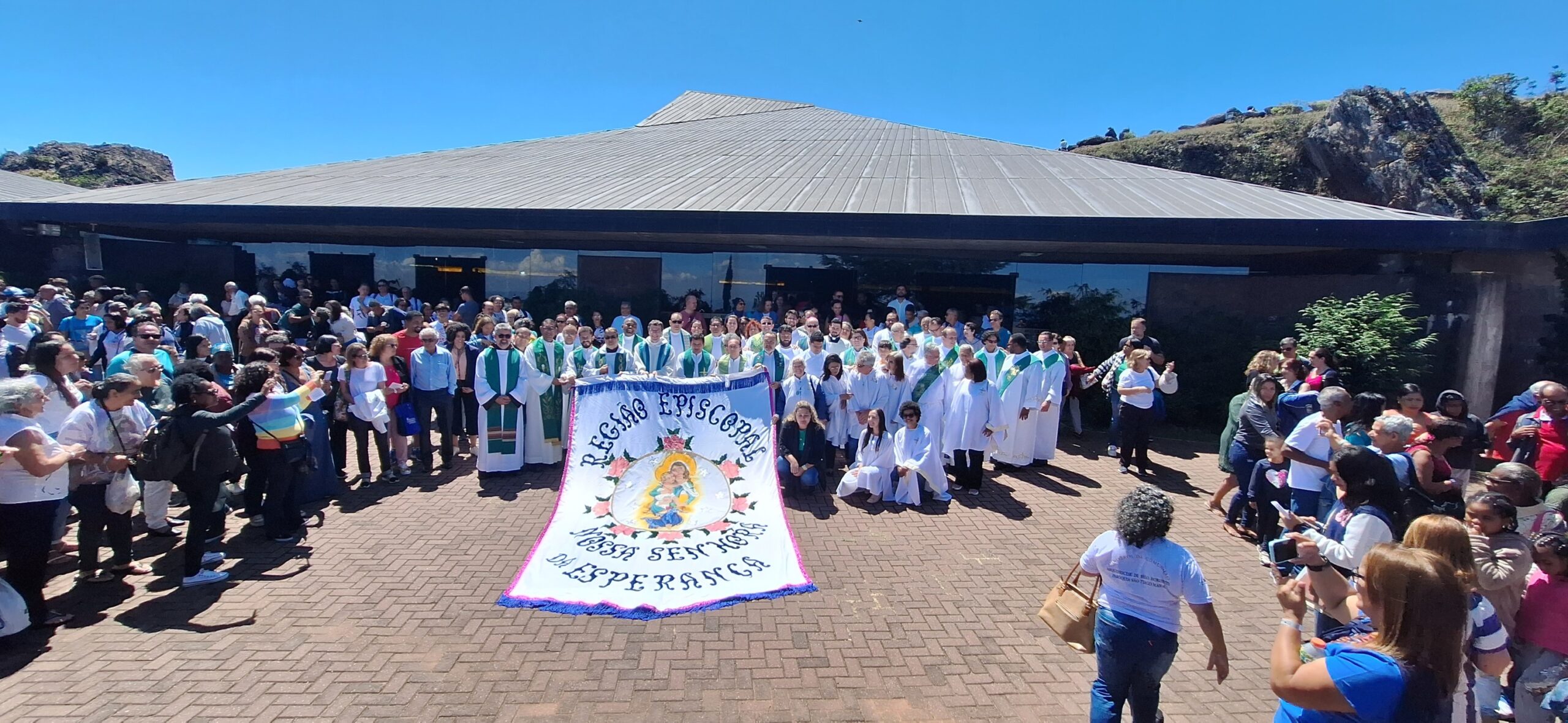 [Galeria de fotos] Peregrinação e Missa da Esperança no Santuário da Mãe Piedade