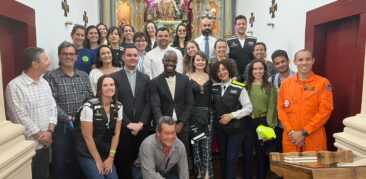 Santuário da Mãe Piedade acolhe visita do Ministério Público de Minas Gerais