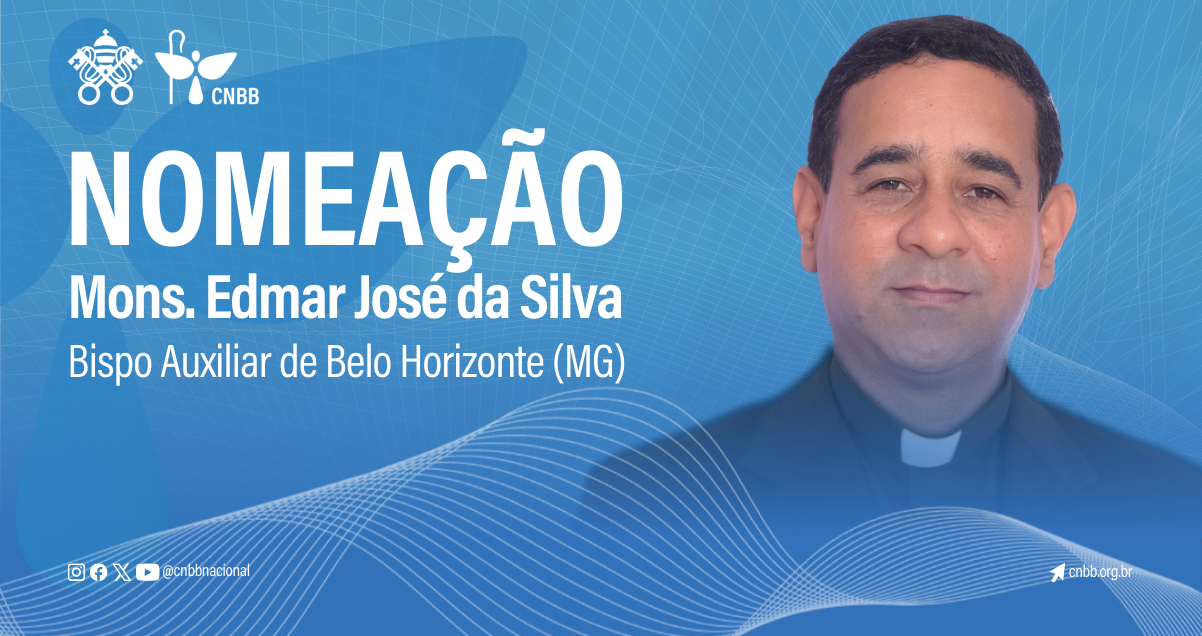 Papa Francisco nomeia bispo auxiliar para a Arquidiocese de Belo Horizonte: monsenhor Edmar José da Silva