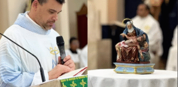 Imagem peregrina de N. Sra da Piedade é acolhida na cidade Vazante