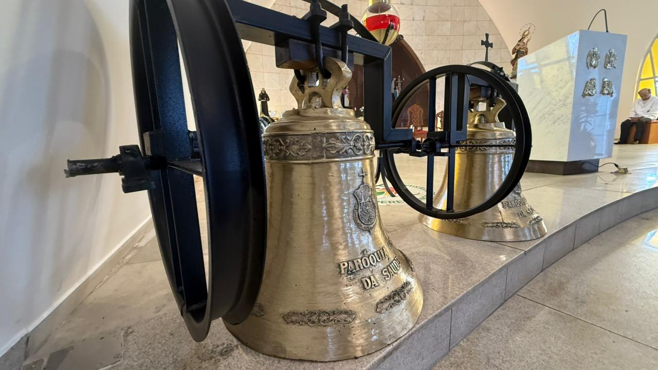 Santuário Arquidiocesano N. Sra. da Saúde, em Lagoa Santa, celebra bênção dos sinos