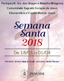 Programação – Semana Santa 2018