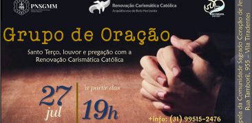 Novo Grupo de Oração RCC na Comunidade Sagrado Coração de Jesus