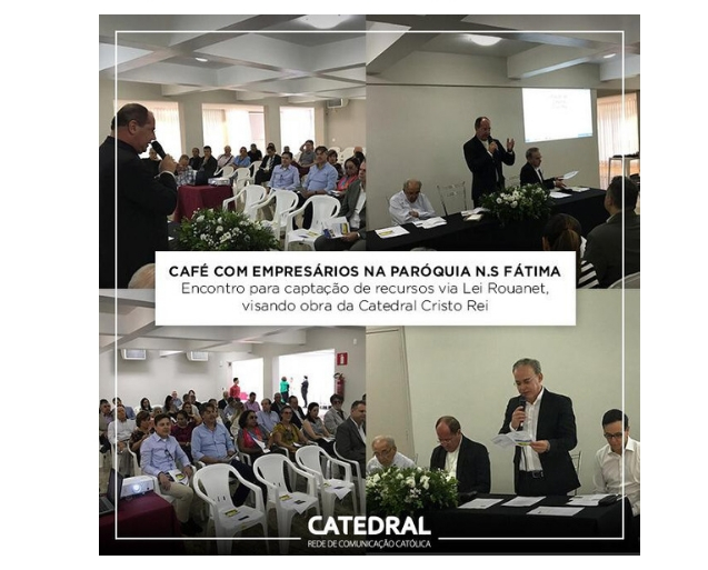 Encontro com o nosso Arcebispo e Café com Empresários