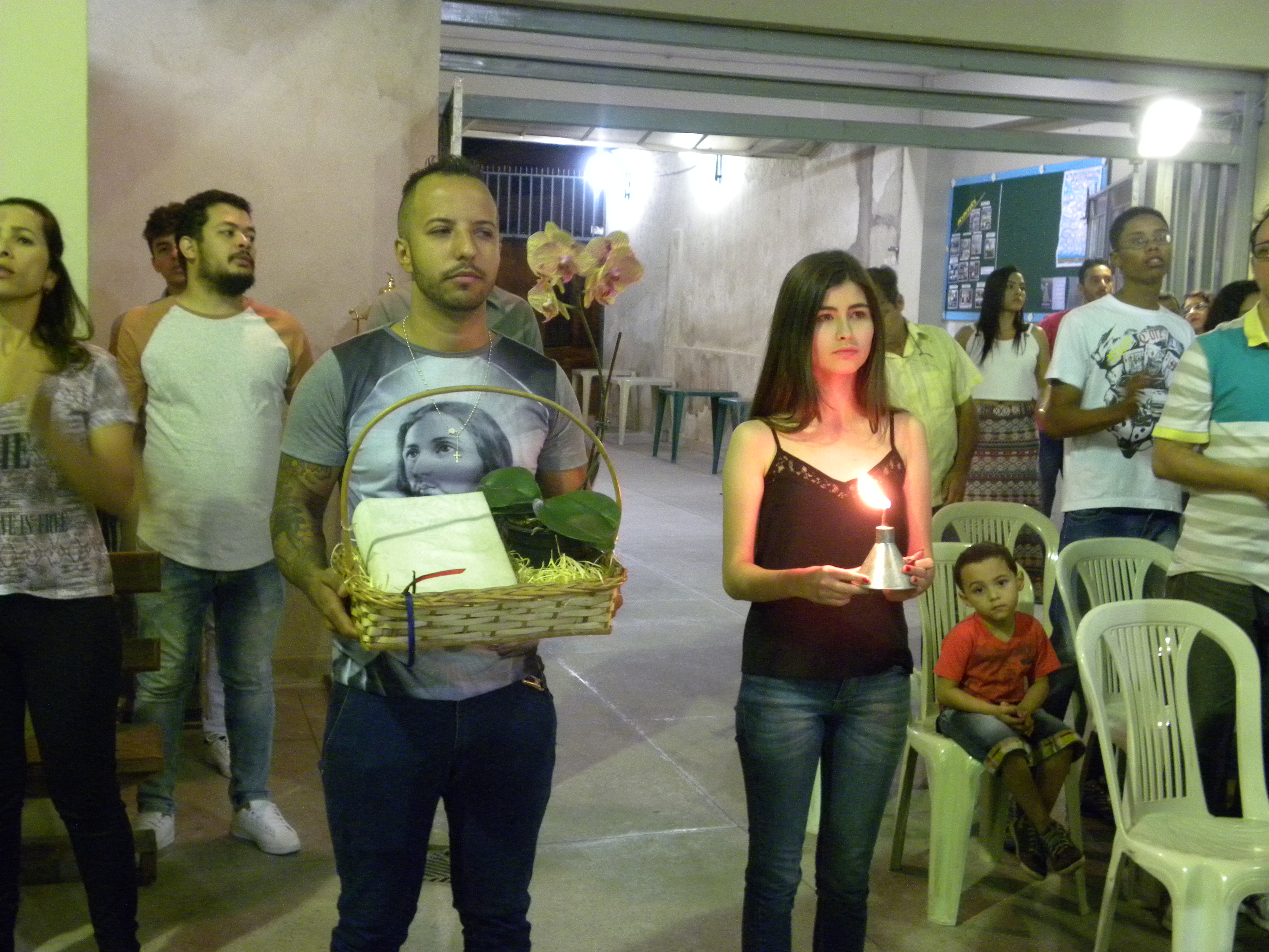 Abertura do tríduo de Nossa Senhora Aparecida