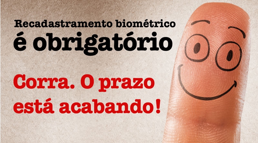 Recadastramento biométrico obrigatório