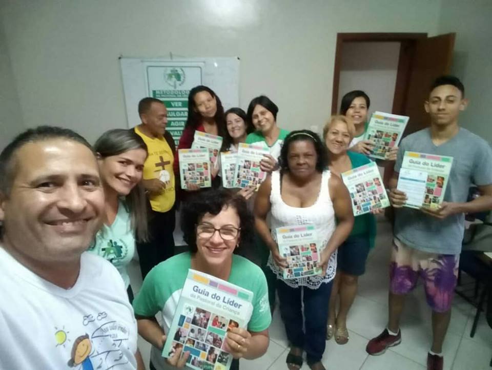 Capacitação de novos lideres da Pastoral da Criança